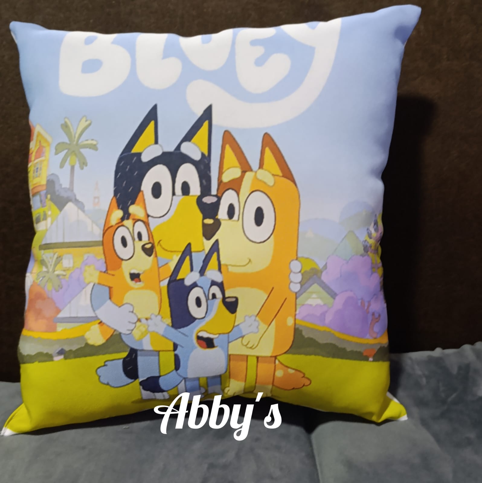 almohada personalizada con foto o nombre – abby’s almohada personalizada con foto o nombre – abby’s