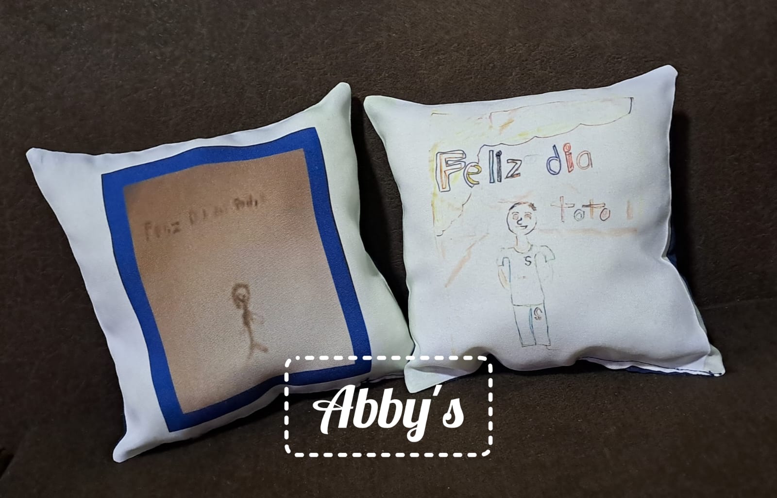 almohada personalizada con foto o nombre – abby’s almohada personalizada con foto o nombre – abby’s
